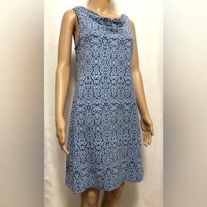 Eddie Bauer cowl neck sleeveless dress.